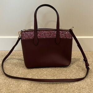 Kate Spade Flash Satchel Crossbody in Cherrywood